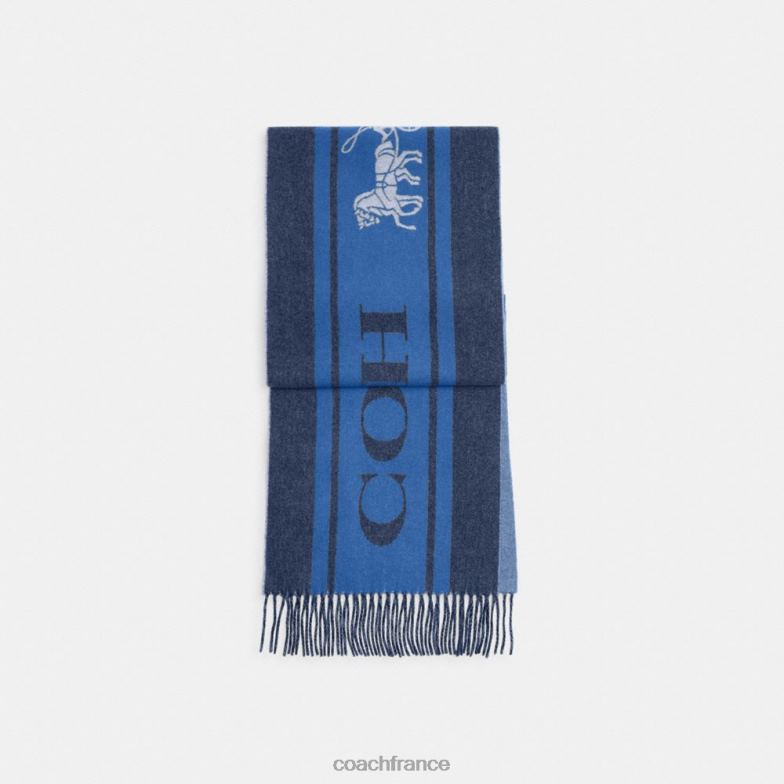 Coach femmes silencieux en cachemire de sport universitaire La marine de minuit HHR6J576