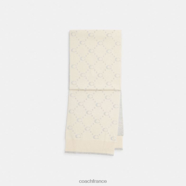 Coach femmes silencieux à imprimé métallisé emblématique craie HHR6J581