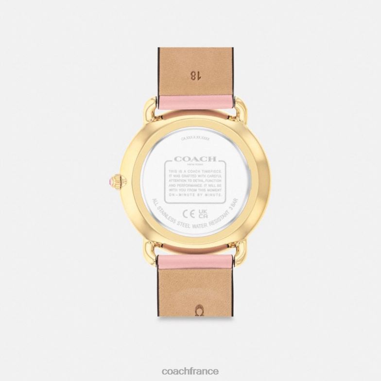 Coach femmes montre elliot avec motif dragon, 36 mm rougir HHR6J542