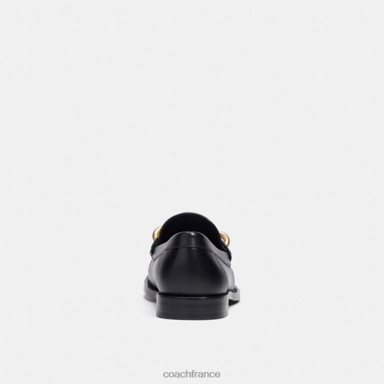 Coach femmes jess mocassin or noir HHR6J398