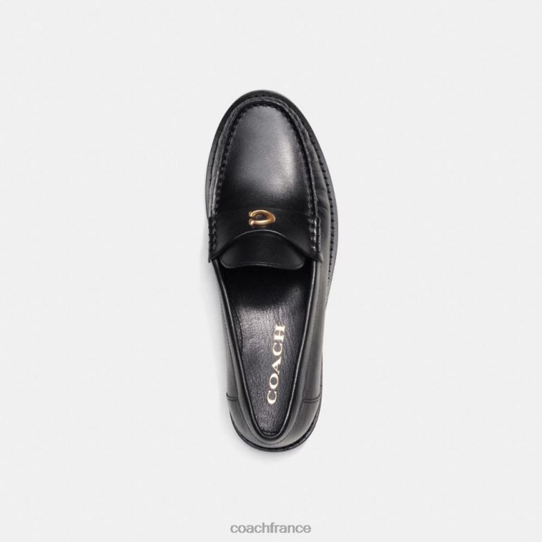 Coach femmes mocassin jolene noir HHR6J396