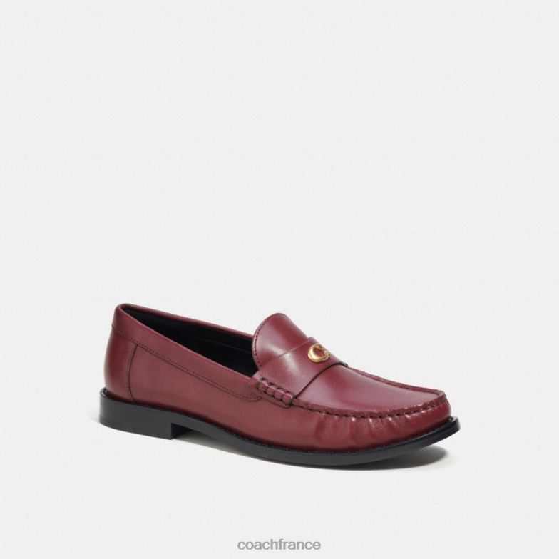 Coach femmes mocassin jolene vin HHR6J395