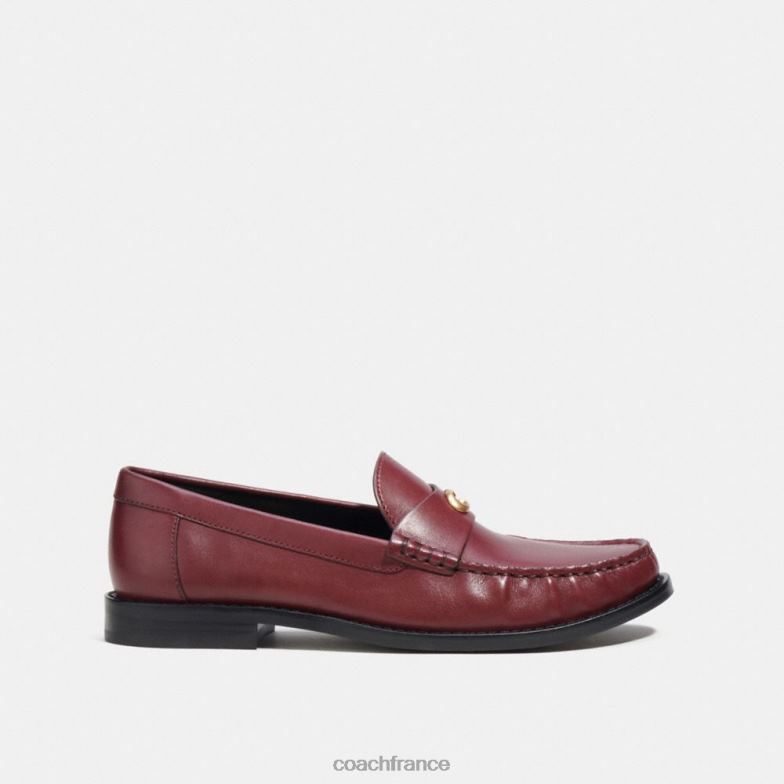 Coach femmes mocassin jolene vin HHR6J395