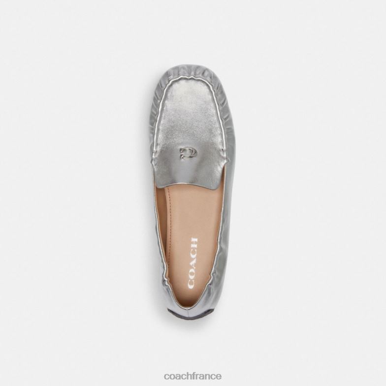 Coach femmes mocassin ronnie argent HHR6J392