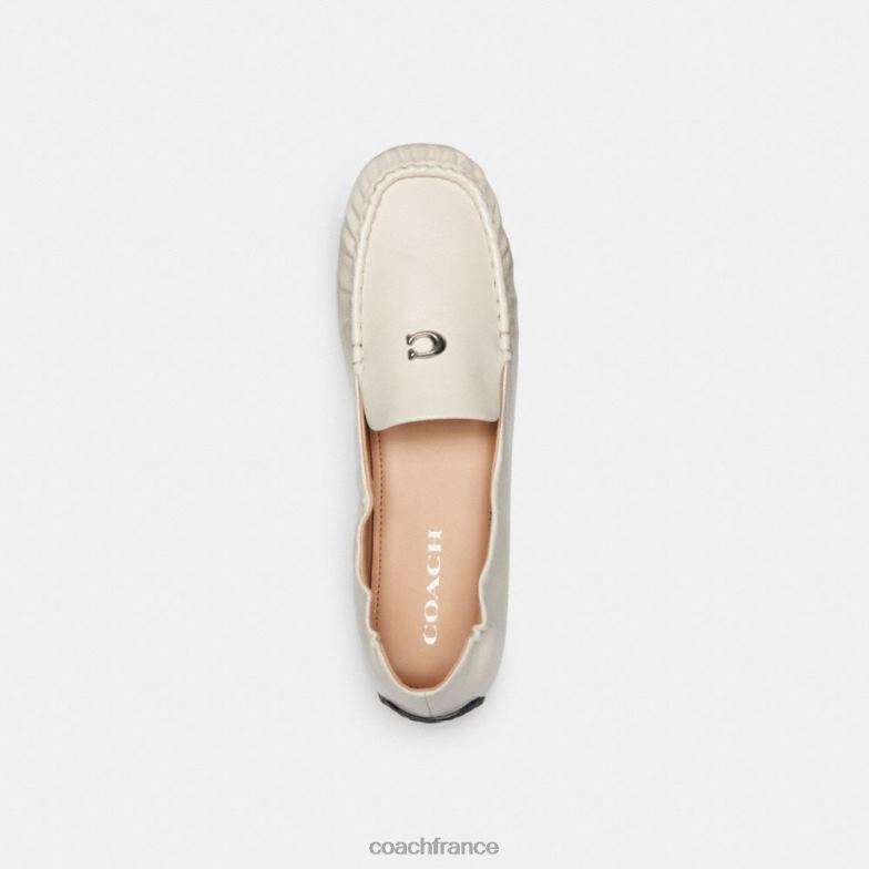 Coach femmes mocassin ronnie craie HHR6J391