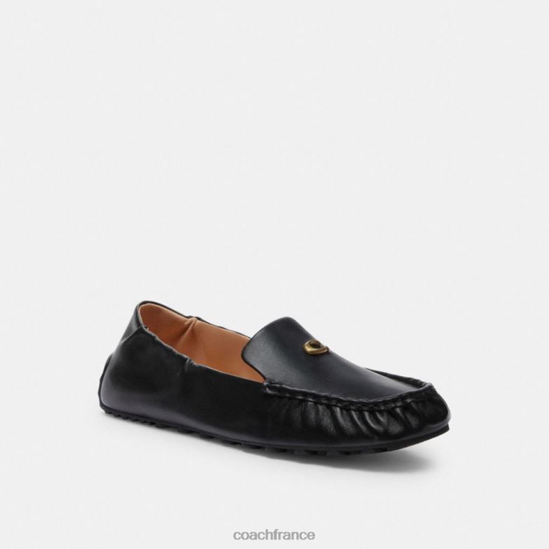 Coach femmes mocassin ronnie noir HHR6J390