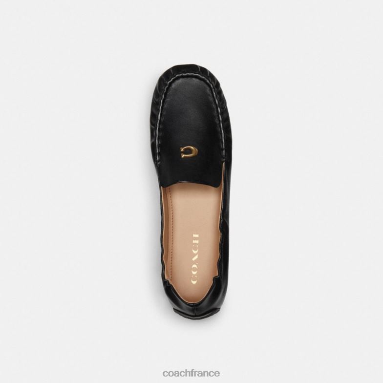 Coach femmes mocassin ronnie noir HHR6J390