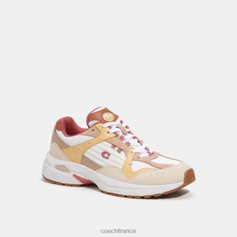 Coach femmes baskets c301 craie/taupe HHR6J405