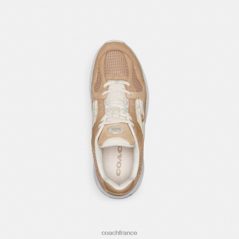 Coach femmes baskets c301 taupe HHR6J401