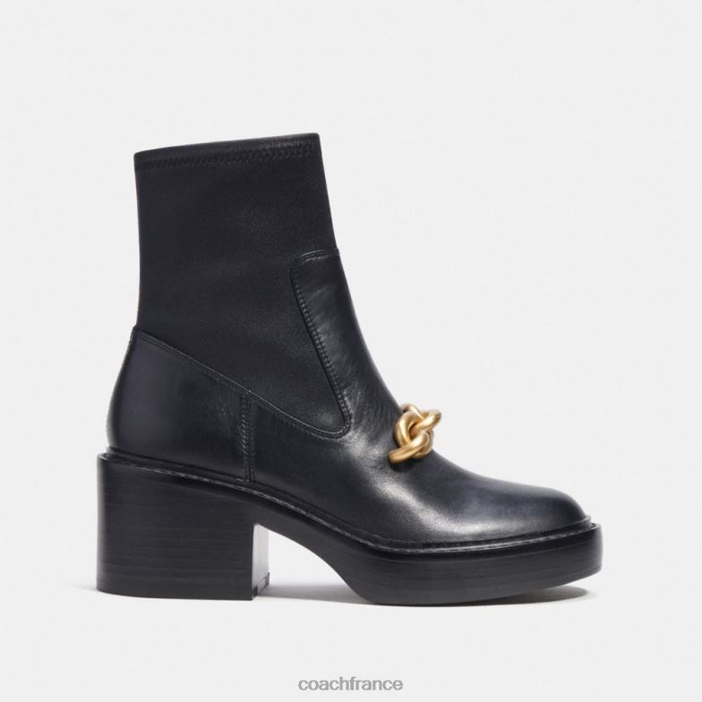 Coach femmes chausson kenna noir HHR6J419