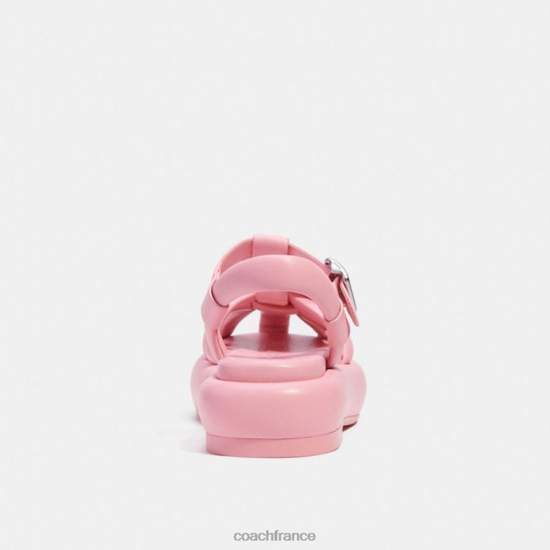 Coach femmes sandale penney fleur rose HHR6J424