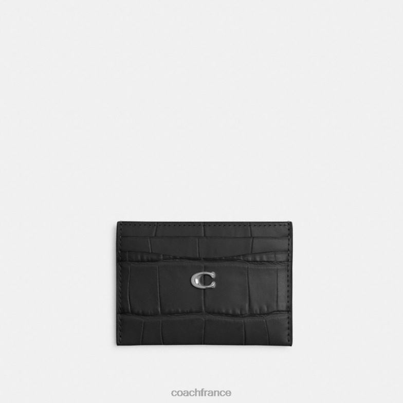 Coach femmes étui à cartes essentiel gauche/noir HHR6J371