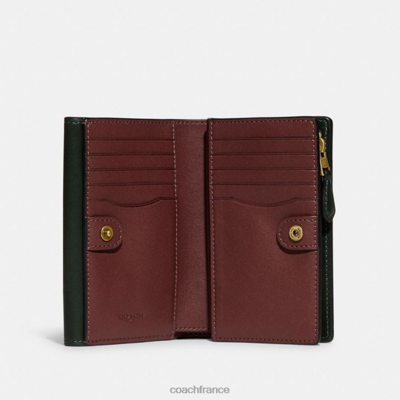 Coach femmes portefeuille moyen studio b4/noir HHR6J341