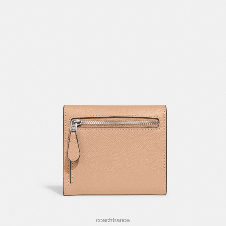 Coach femmes petit portefeuille Wyn gauche/buff HHR6J345