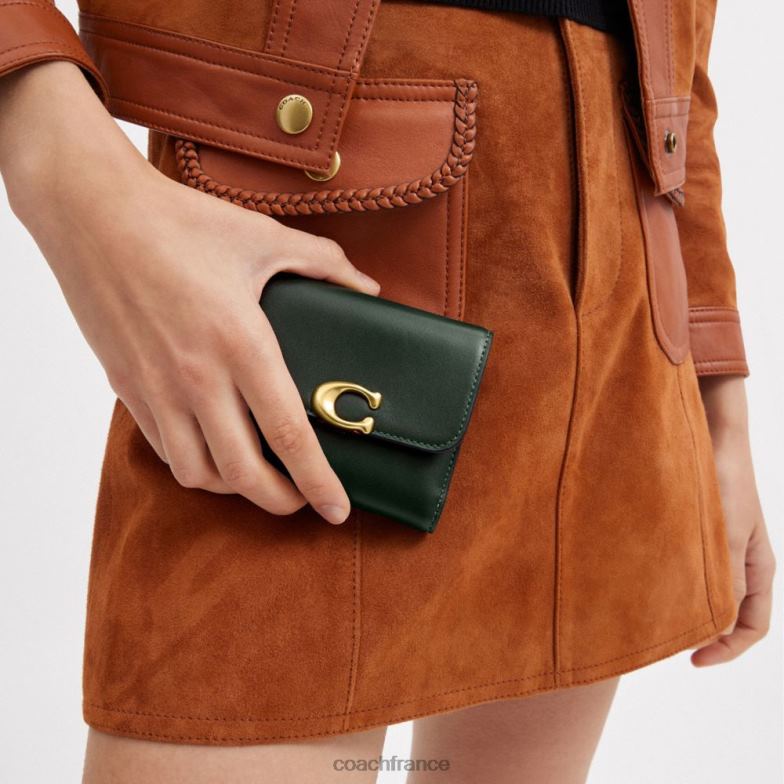 Coach femmes portefeuille de bandits b4/vert amazon HHR6J357