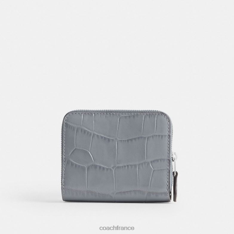 Coach femmes portefeuille portefeuille gauche/gris bleu HHR6J343