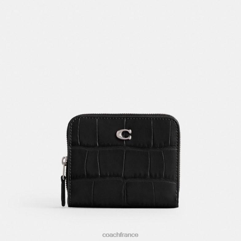 Coach femmes portefeuille portefeuille gauche/noir HHR6J344