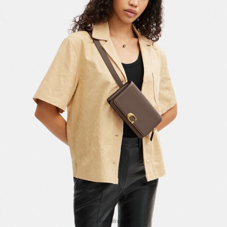 Coach femmes sac banane bandit b4/pierre foncée HHR6J9