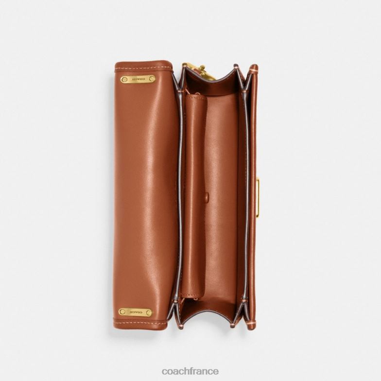 Coach femmes sac bandoulière bandit en jacquard textile signature b4/cacao bruni amb HHR6J13