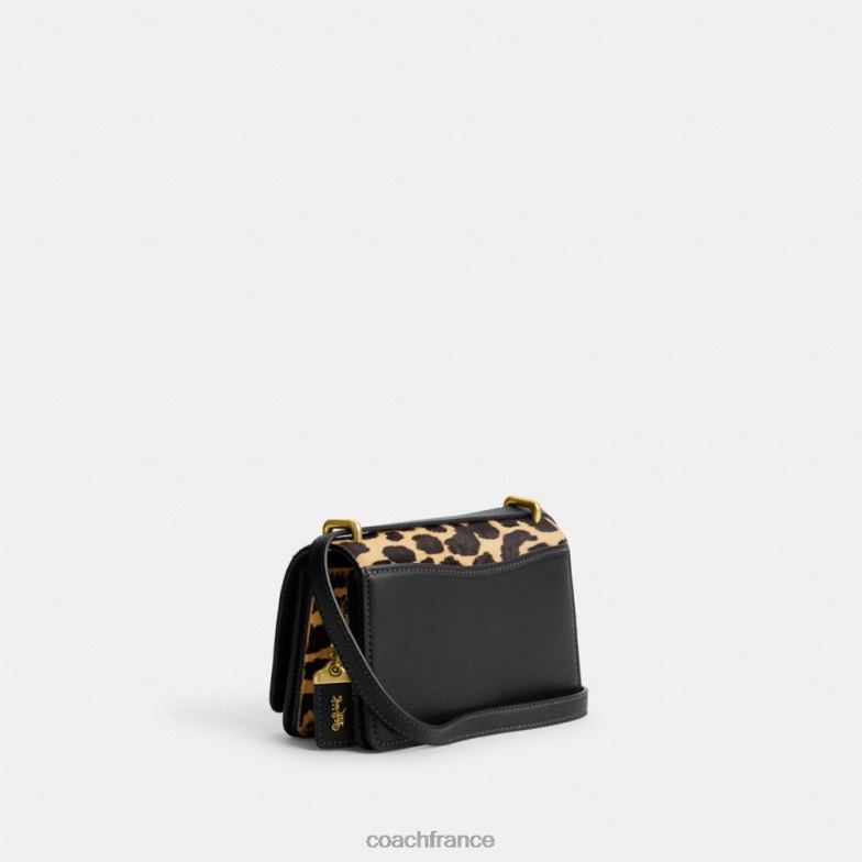 Coach femmes sac bandoulière bandit à imprimé léopard b4/léopard HHR6J6