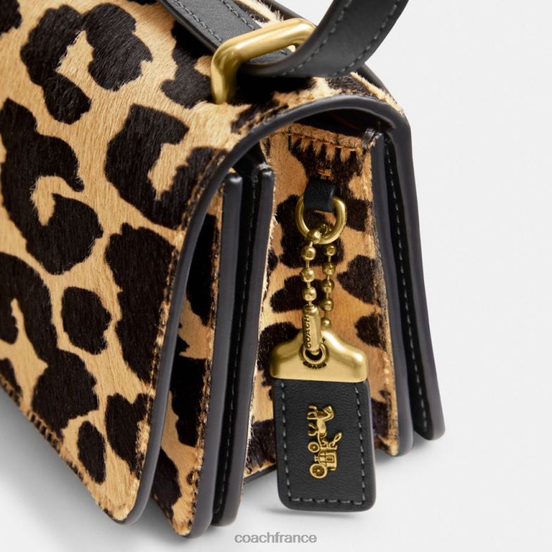 Coach femmes sac bandoulière bandit à imprimé léopard b4/léopard HHR6J6