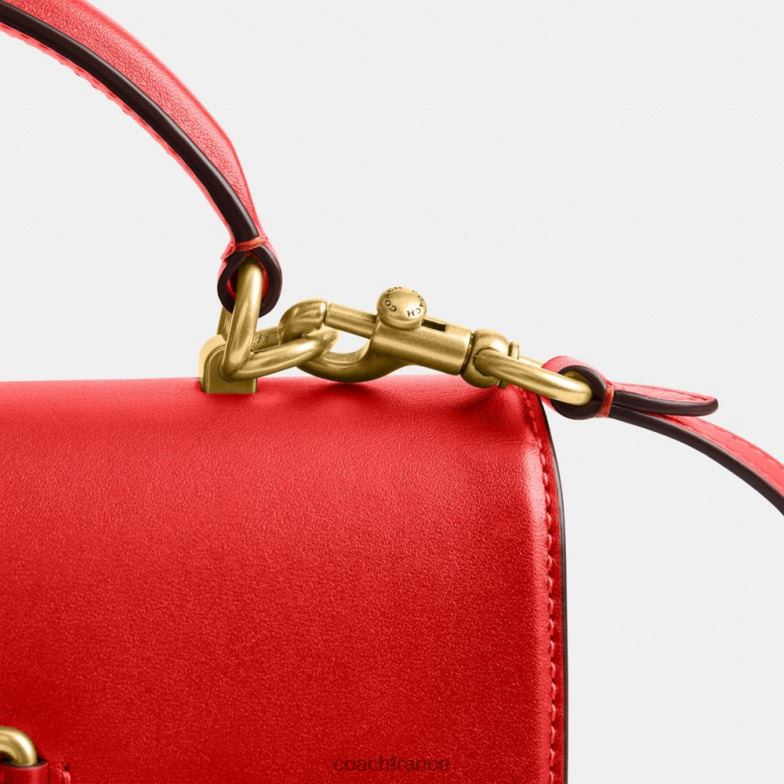 Coach femmes poignée supérieure harlow b4/sport rouge HHR6J227