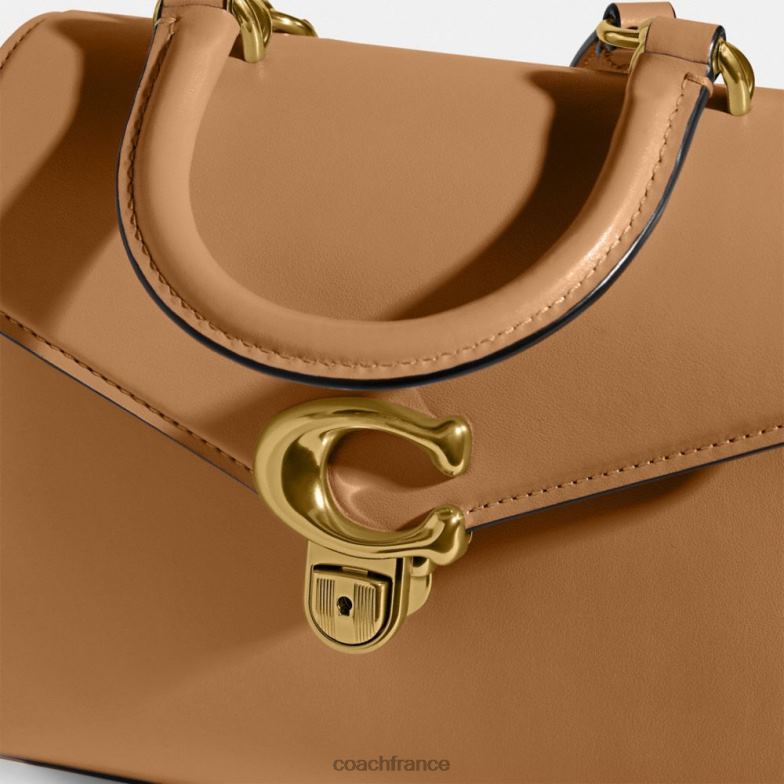 Coach femmes poignée supérieure sammy b4/chameau clair HHR6J229