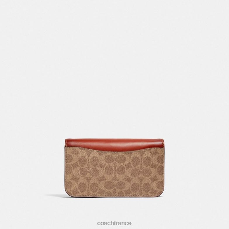 Coach femmes sac à bandoulière Hayden en toile exclusive b4/bronze rouille HHR6J219