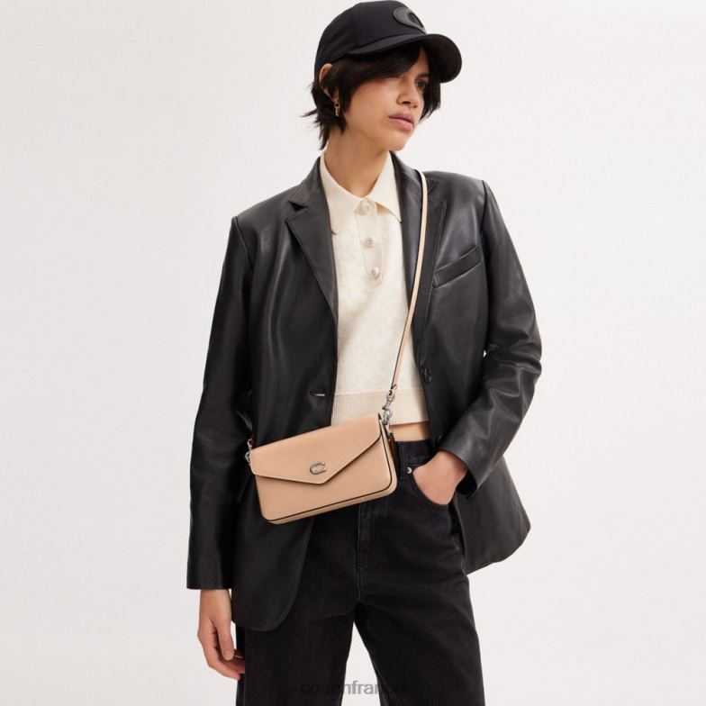 Coach femmes sac à bandoulière wyn gauche/buff HHR6J214