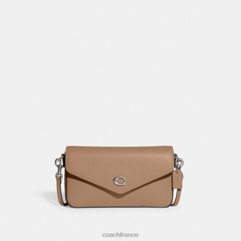 Coach femmes sac à bandoulière wyn gauche/taupe HHR6J254