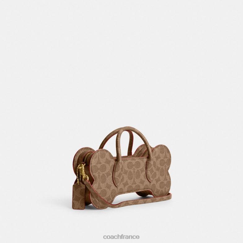 Coach femmes sac bone en toile exclusive b4/bronze rouille HHR6J235
