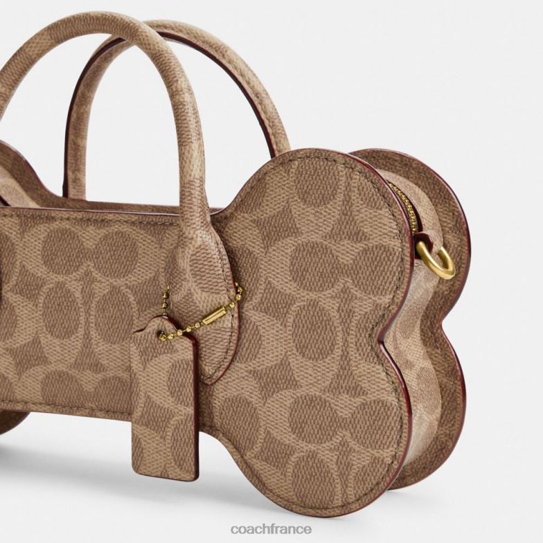 Coach femmes sac bone en toile exclusive b4/bronze rouille HHR6J235