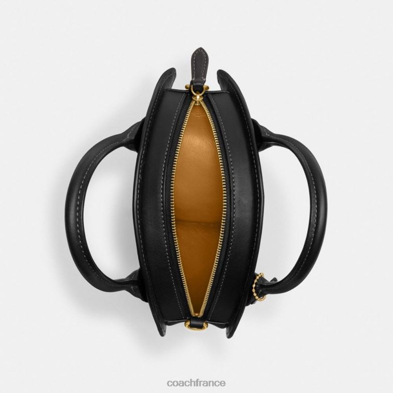 Coach femmes sac moon en cuir régénéré b4/noir HHR6J237