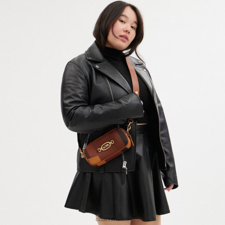 Coach femmes sac porté épaule avery en patchwork b4/multi HHR6J221