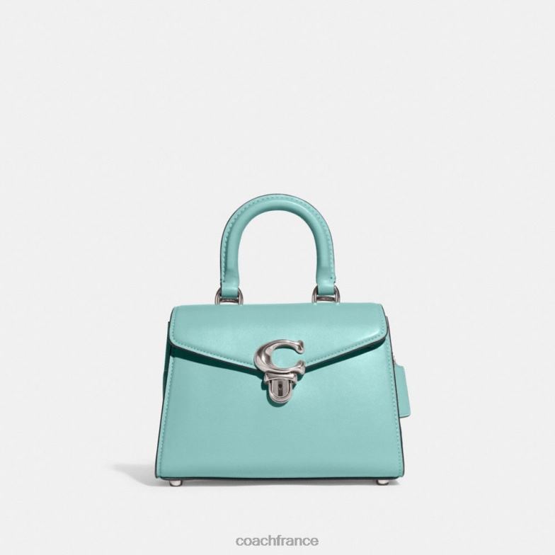 Coach femmes sammy poignée supérieure 21 gauche/bleu délavé HHR6J251