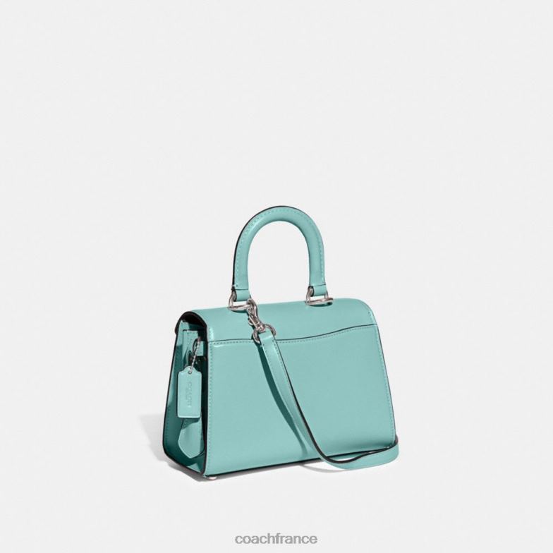 Coach femmes sammy poignée supérieure 21 gauche/bleu délavé HHR6J251