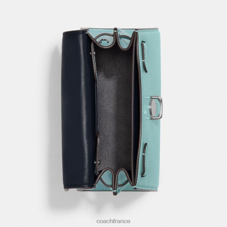 Coach femmes sammy poignée supérieure 21 gauche/bleu délavé HHR6J251