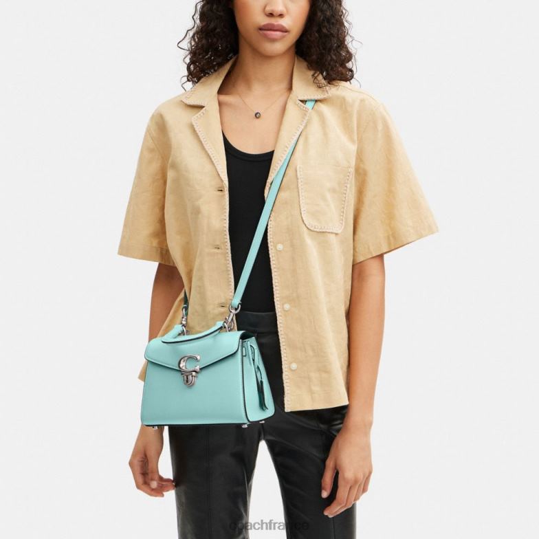 Coach femmes sammy poignée supérieure 21 gauche/bleu délavé HHR6J251