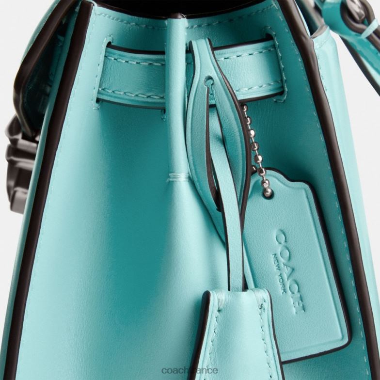 Coach femmes sammy poignée supérieure 21 gauche/bleu délavé HHR6J251