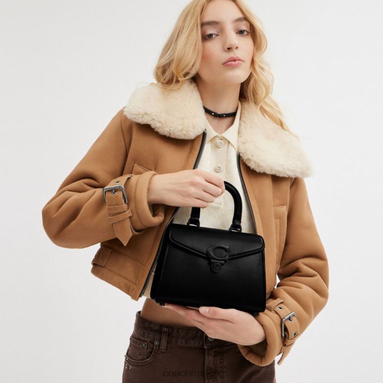 Coach femmes sammy poignée supérieure 21 mw/noir HHR6J203