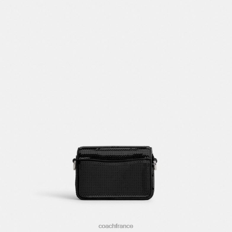 Coach femmes studio 12 avec des paillettes gauche/noir HHR6J223