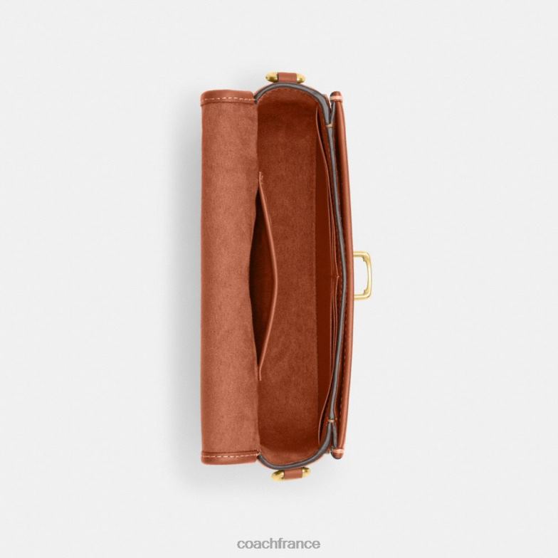 Coach femmes sac baguette studio en jacquard textile signature b4/cacao bruni amb HHR6J194