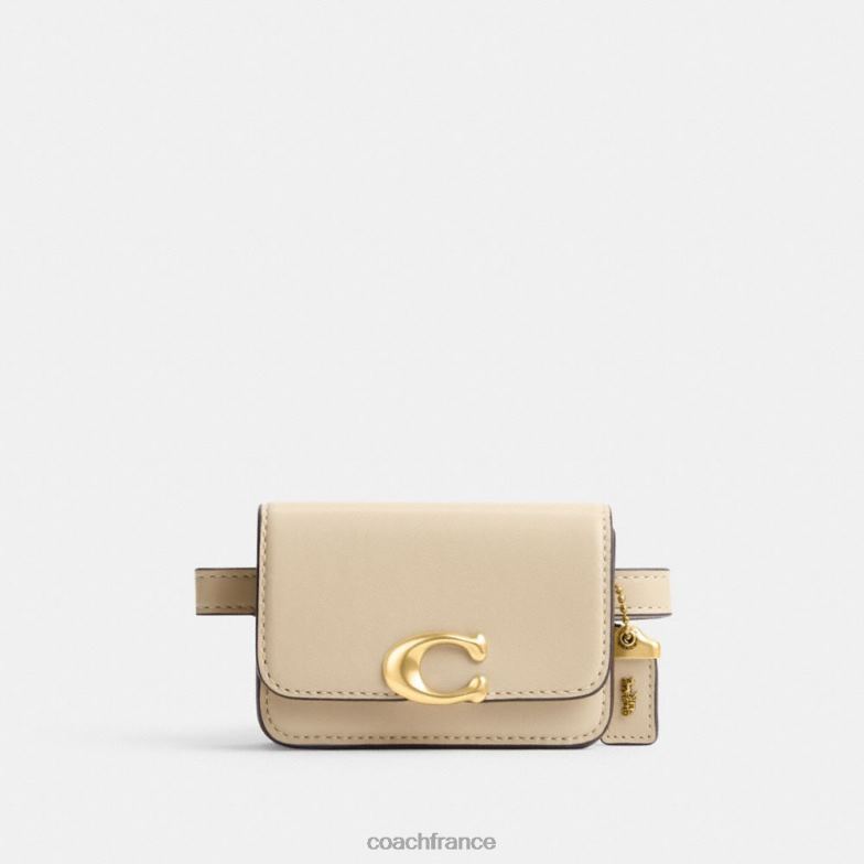 Coach femmes sac banane avec étui à cartes bandit b4/ivoire HHR6J193
