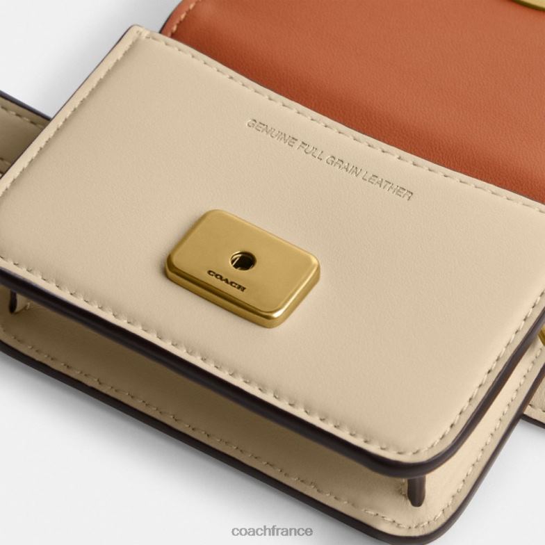 Coach femmes sac banane avec étui à cartes bandit b4/ivoire HHR6J193