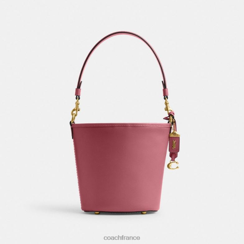 Coach femmes sac seau dakota 16 avec tresse b4/rouge HHR6J15