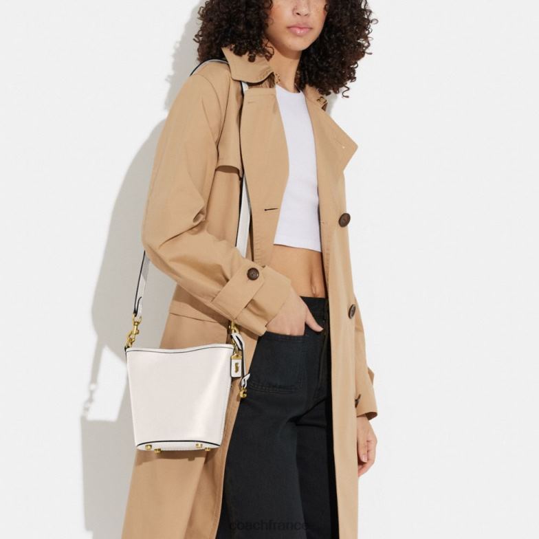 Coach femmes sac seau dakota 16 b4/craie HHR6J19