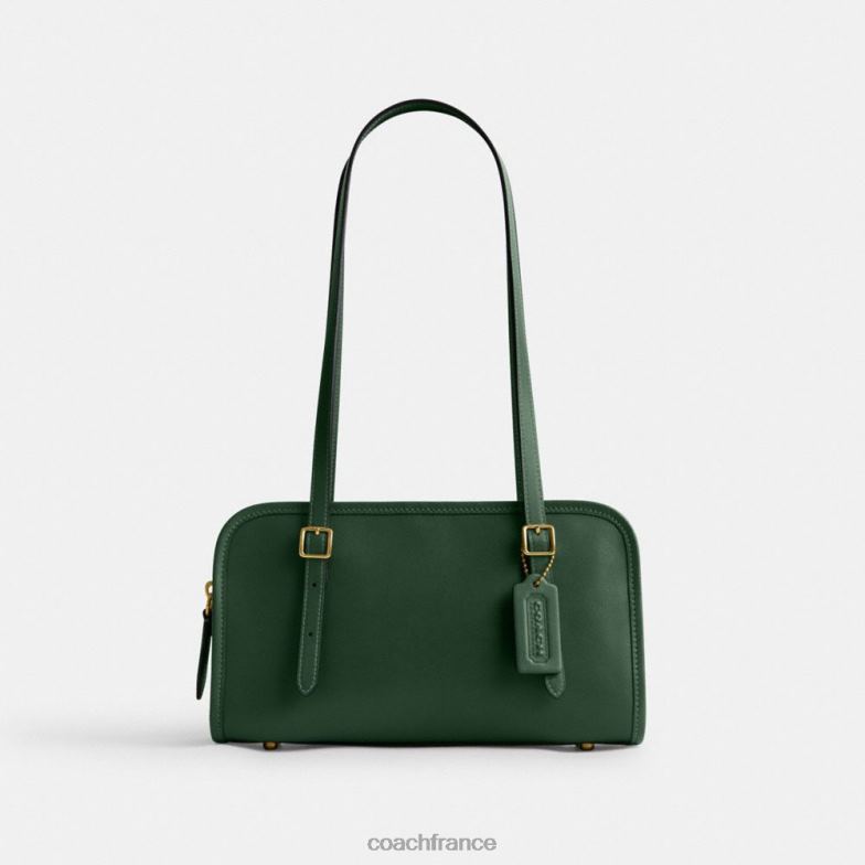 Coach femmes fermeture éclair pivotante b4/vert chasseur HHR6J270