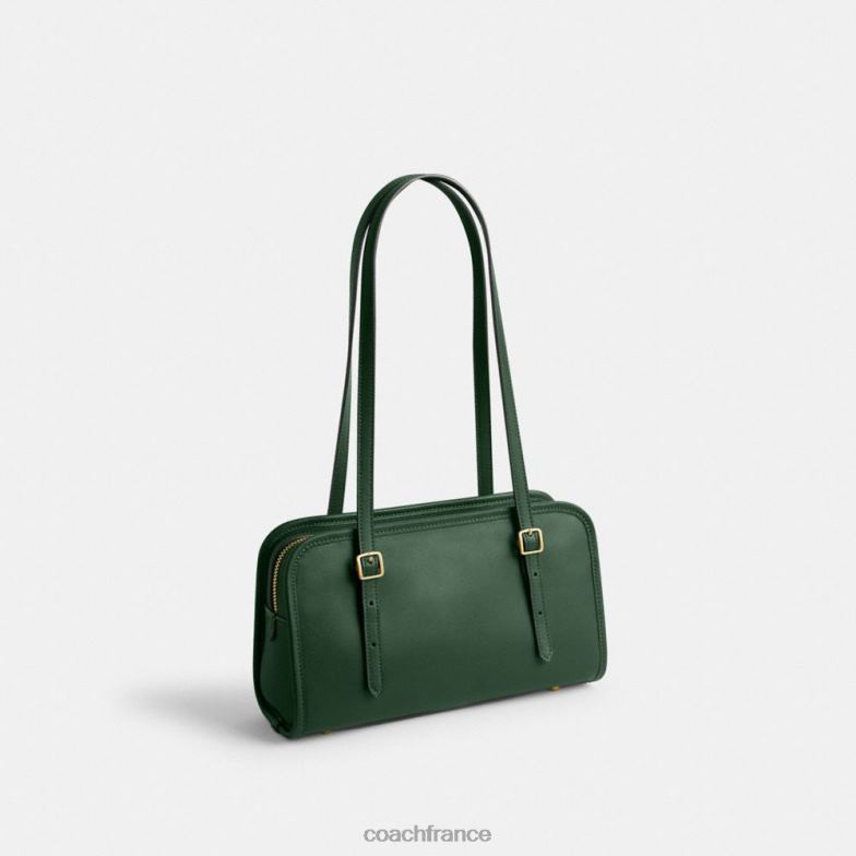 Coach femmes fermeture éclair pivotante b4/vert chasseur HHR6J270