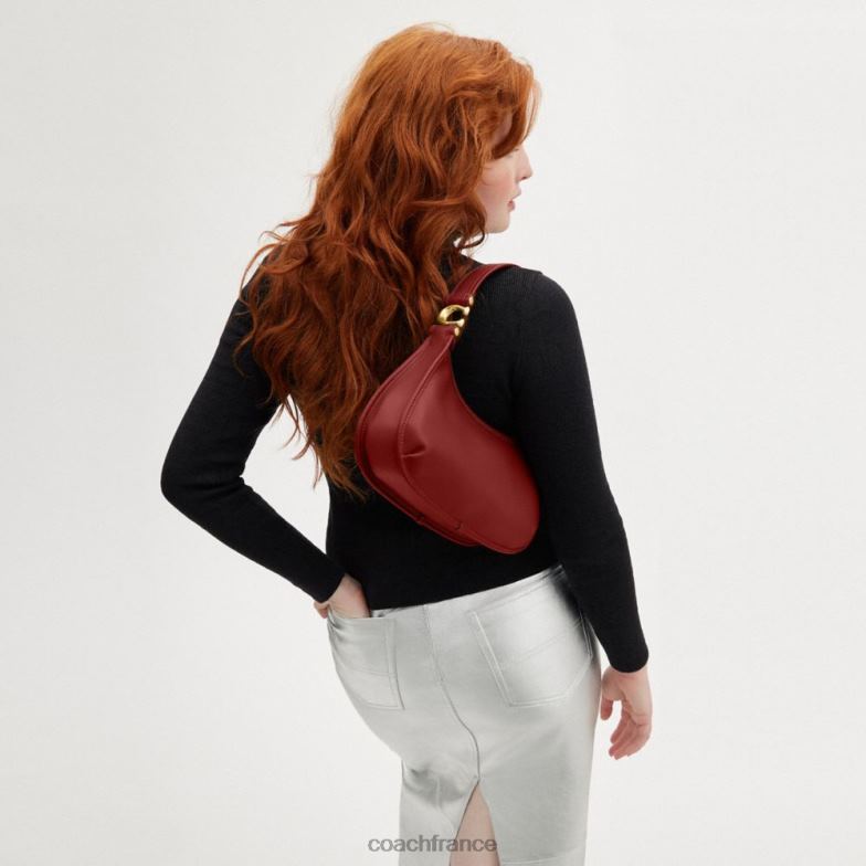 Coach femmes sac à bandoulière Eve b4/émail rouge HHR6J280
