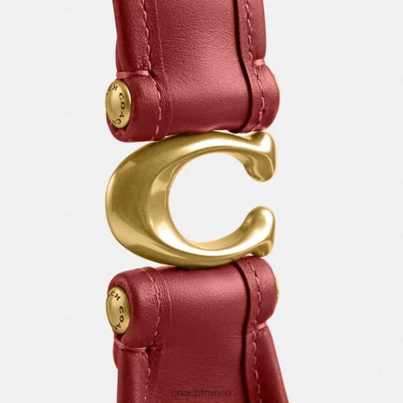 Coach femmes sac à bandoulière Eve b4/émail rouge HHR6J280